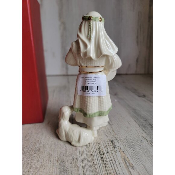 Lenox NEW drummer boy first blessing nativity Xmas figure - Picture 4 of 6